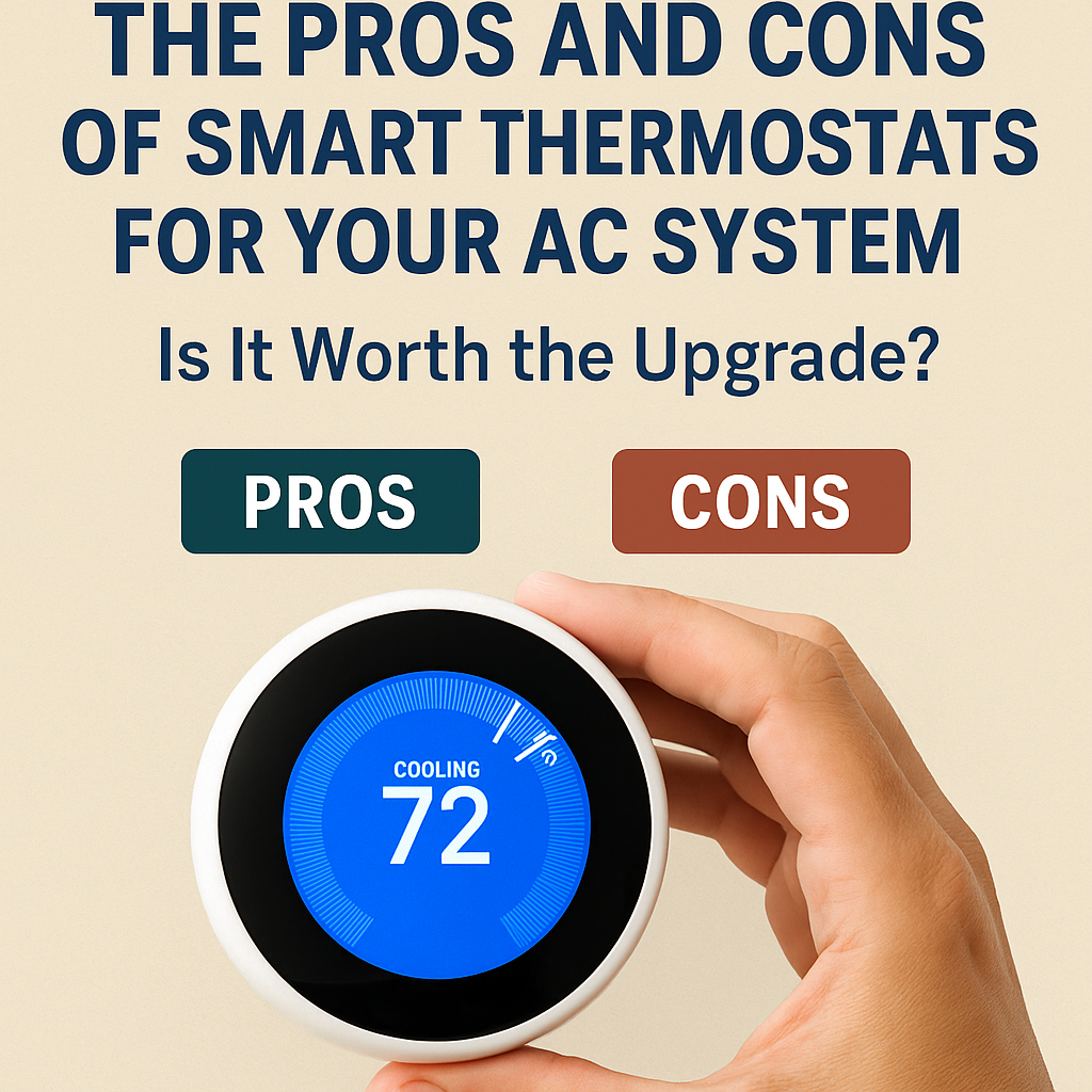 The Pros and Cons of Smart Thermostats for Your AC System: Is It Worth the Upgrade?